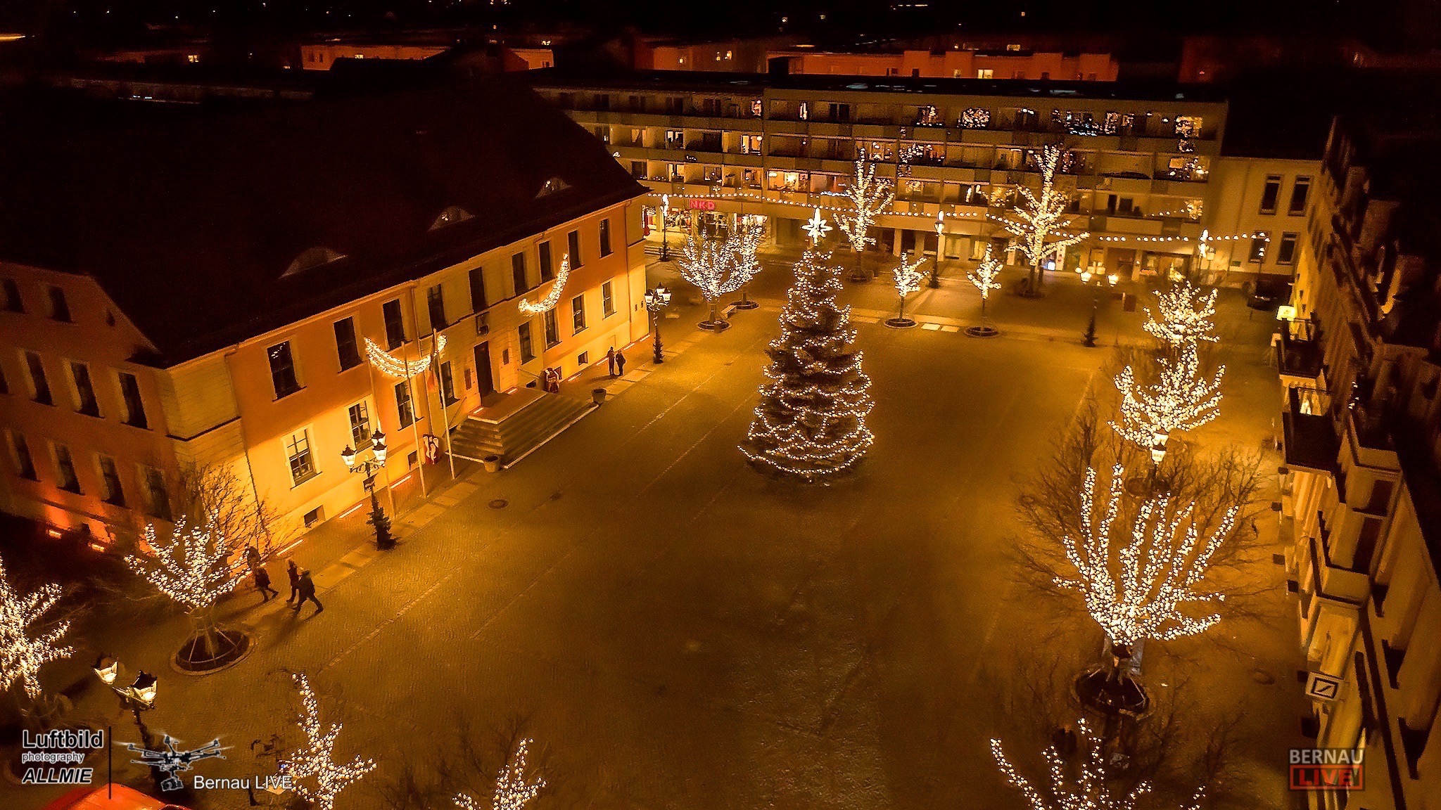 Bernau (er) leuchtet zum 1. Advent mit 150.000 Lichtlein