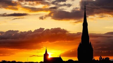 Sturmwarnung Barnim, Unwetter, Wetter, Sonnenuntergang, Bernau, Bernau LIVE, Wolken, Sonne, Natur, Wetter