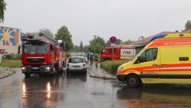 Feuerwehr Bernau, Unwetter, Blitzeinschlag Bernau, Barnim, Feuerwehr, Barnim Bernau LIVE, Bernau