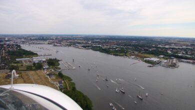 Hanse Sail, Luftbild, Bernau, Rostock, Warnemünde, Barnim, Meckelnburg, BernauLIVE, Bernau-Barnim