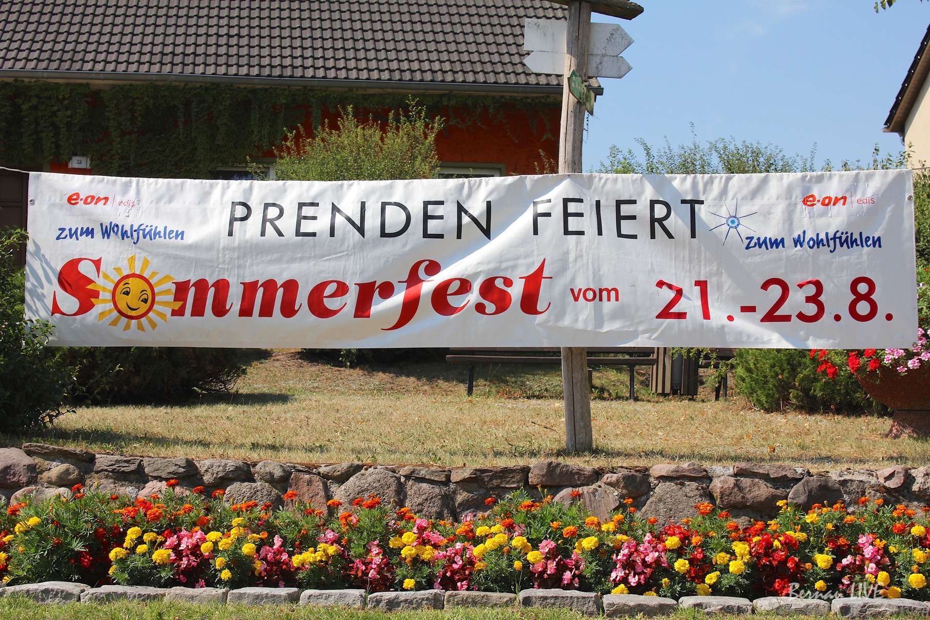 Bernau - Prenden: Sommerfest und 80 Jahre Feuerwehr