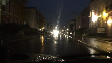 Bernau: Fehlende Strassenbeleuchtung im Herbst