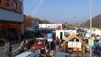 Hunderte Besucher beim Flohmarkt in Bernau