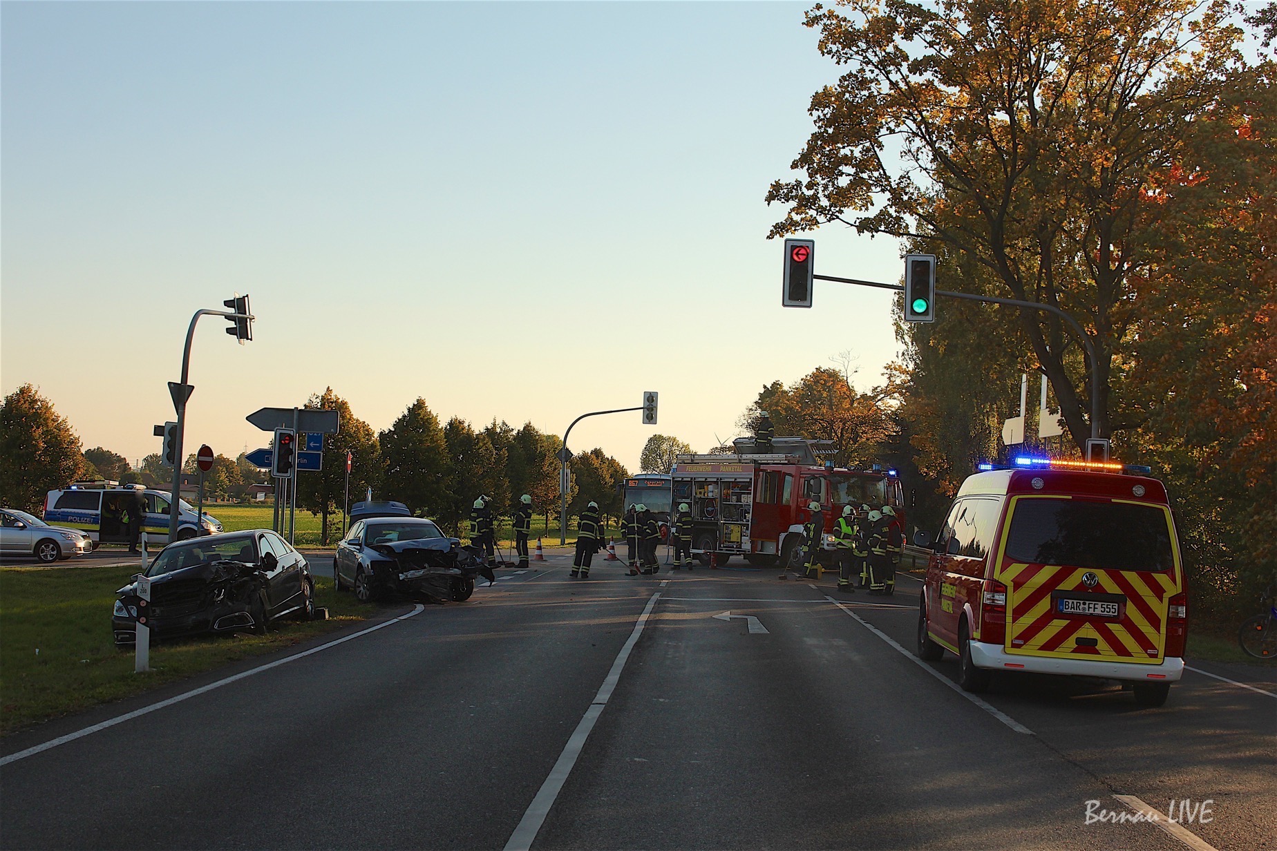 Nachtrag: Verkehrsunfall B2 - Richtung Schwanebeck