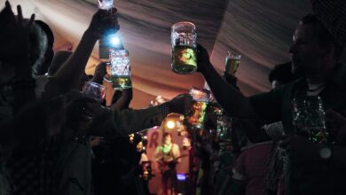 Stadthalle Bernau - Ein bisschen Oktoberfest zur Mittagspause (Video)