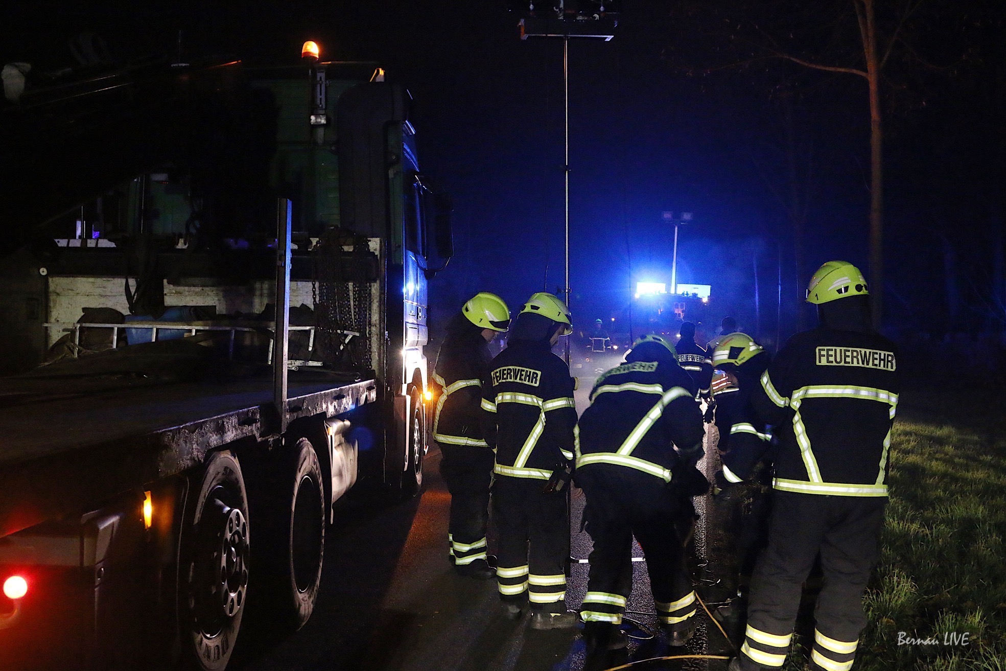 Bernau: Schwerer Unfall auf der B2 - Schwanebecker Chaussee