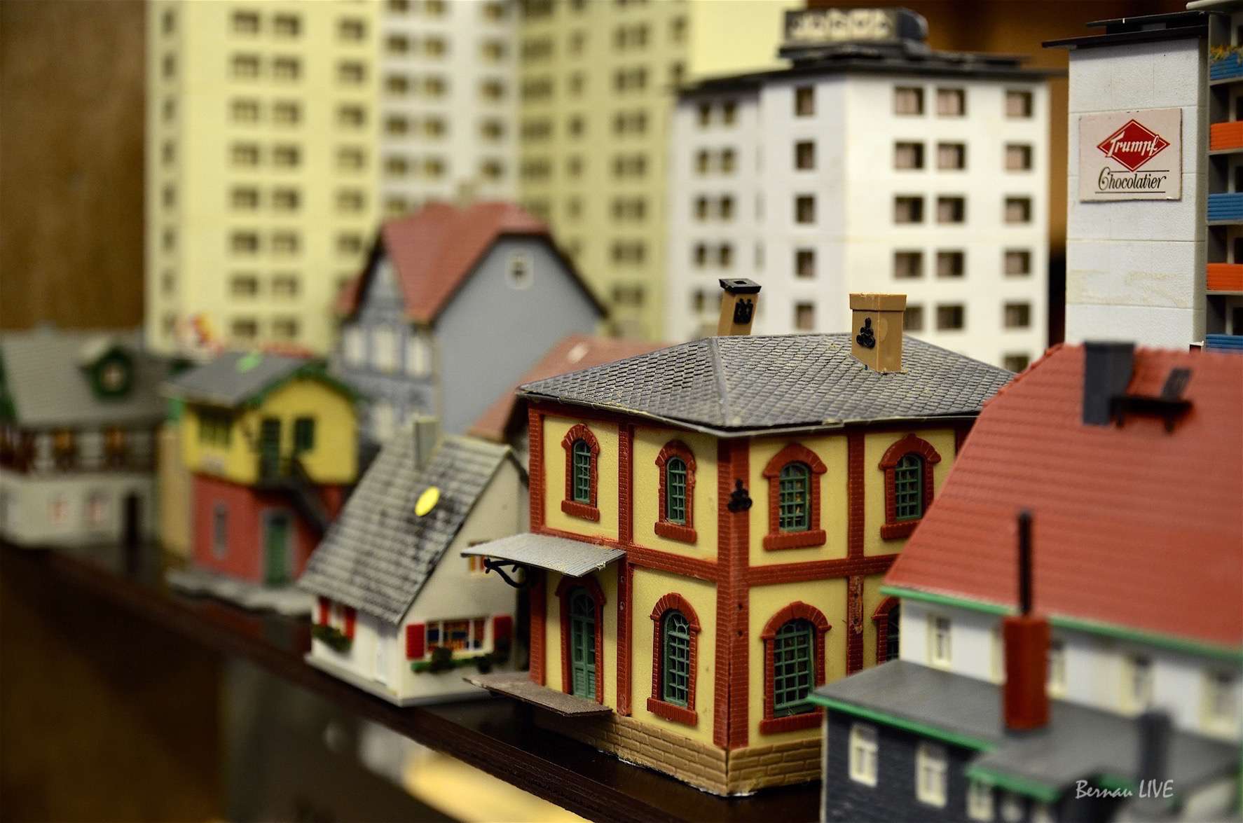 Modellbahn-Miniaturwelt in der Stadthalle Bernau
