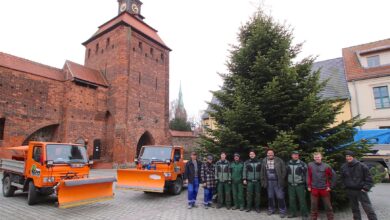 Bernau: Weihnachtsbaum Nr. 2 - mit Glühwein eingeweiht