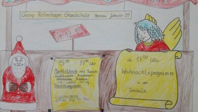 Weihnachtsmarkt in der Georg-Rollenhagen-Grundschule