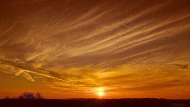 Sonnenuntergang Bernau