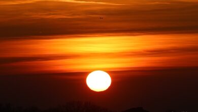 Bernau - Sonnenuntergang