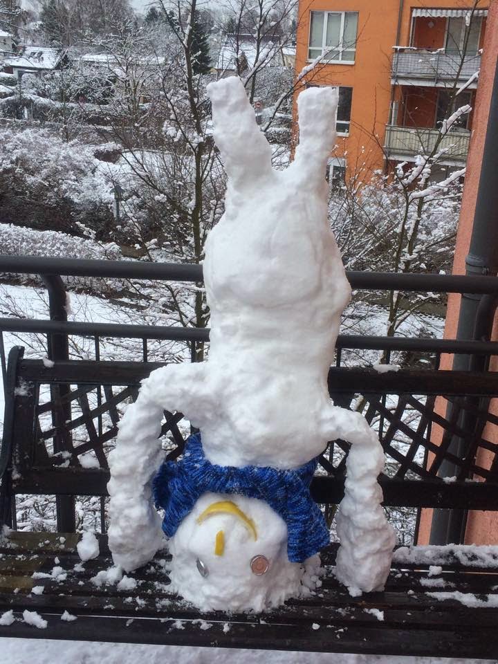 Heute ist Welt-Schneemann-Tag - Zeigt uns Eure Schneemänner!