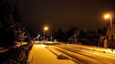 Bernau: Strassenbeleuchtung - Licht