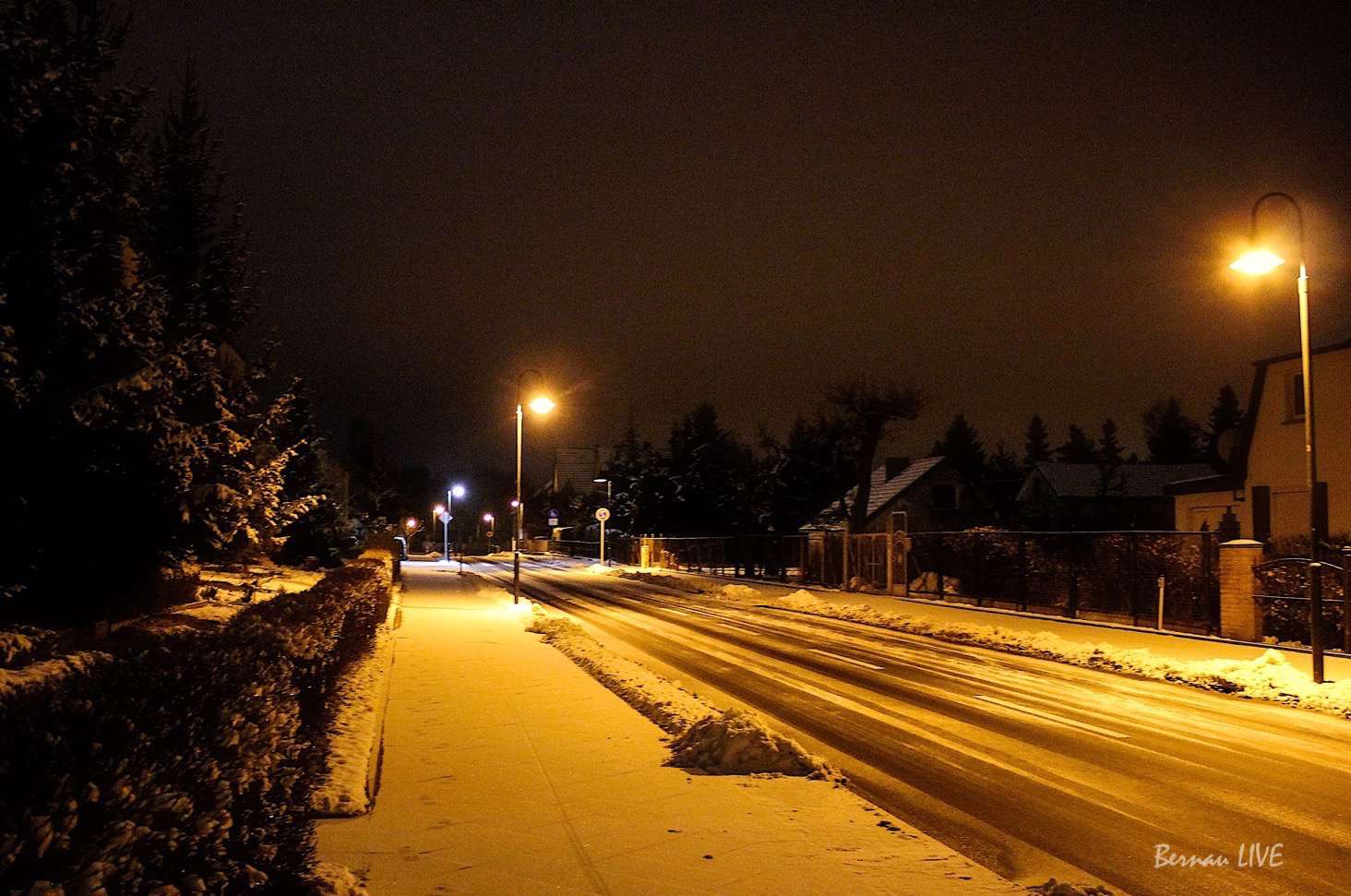 Bernau: Strassenbeleuchtung - Licht