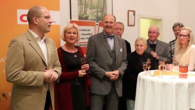 CDU Bernau: Mit einem Glas Sekt in der Hand zum Neujahrsempfang