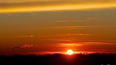 Bernau - Sonnenuntergang