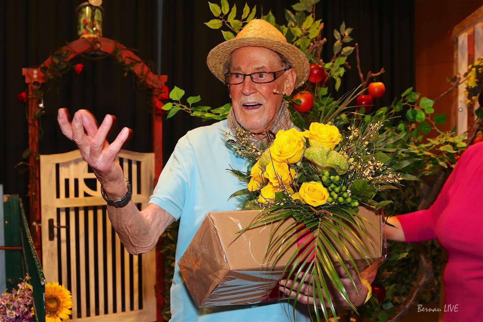 Herbert Köfer feiert seinen 95. Geburtstag in der Stadthalle Bernau