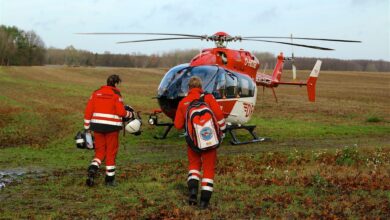 Schwerer Unfall am Dreieck Barnim -