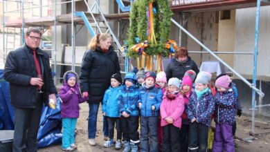 Bernau: "Kindergärtnerei" feierte heute Richtfest