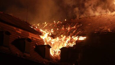 Feuer in Alt Buch