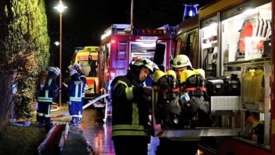 Brand - Feuerwehr Biesenthal - Wullwinkel
