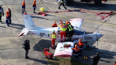 Eberswalde: Großalarm auf dem Flugplatz Finowfurt für die Jugendfeuerwehr