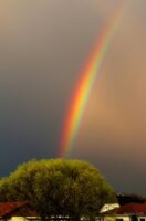 Bernau: Mit Gewitter und Regenbogen in den Feierabend 3 IMG_6947