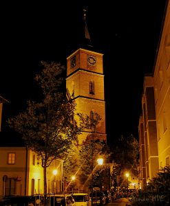 Bernau: Nacht der offenen Kirchen - St. Marien Kirche bei Nacht