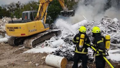 Werneuchen: Brand in Hirschfelde