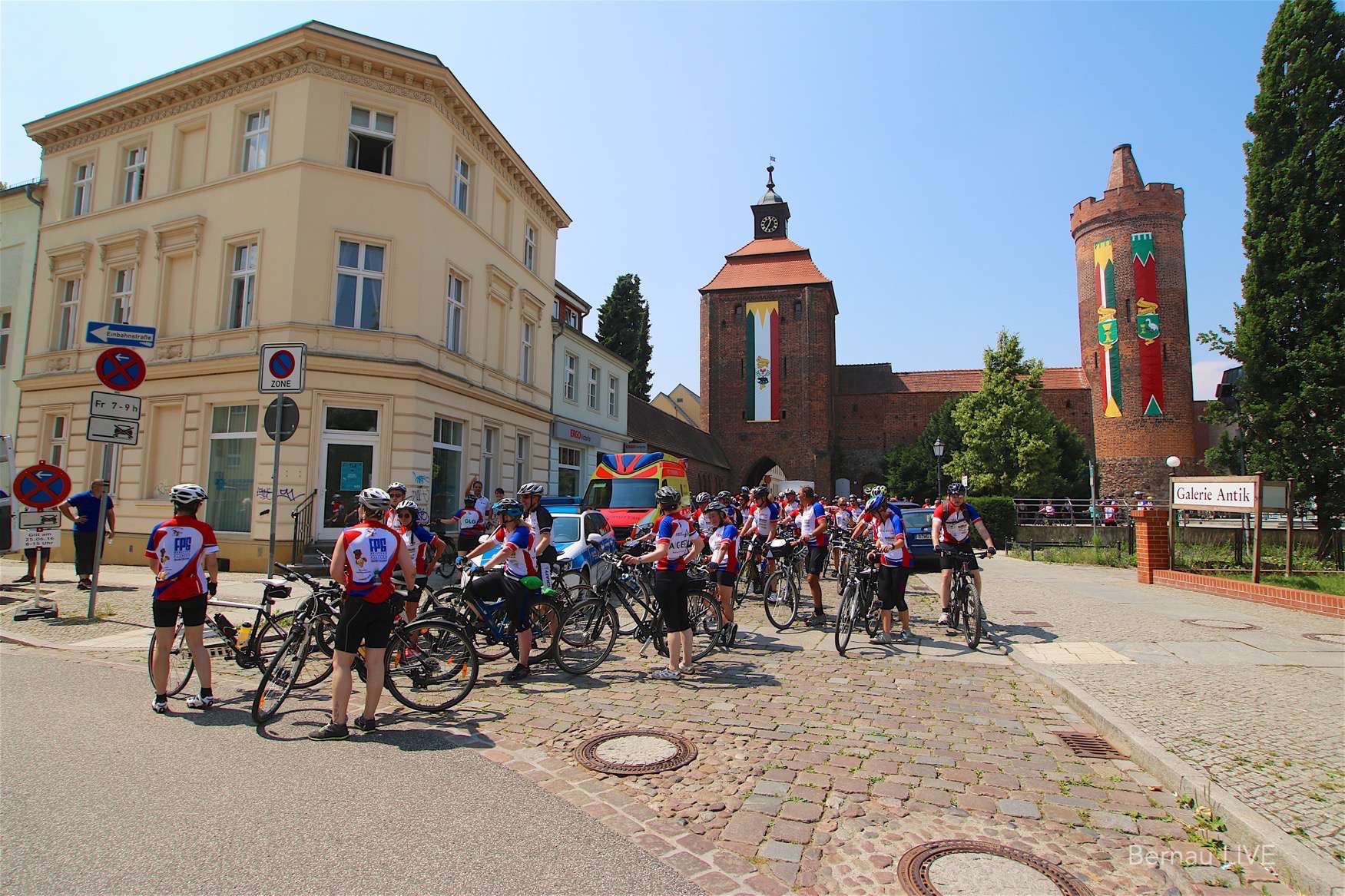 12. Tigerradtour 2016 mit Zwischenstopp in Bernau