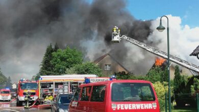 Wohnhausbrand in Schwanbeck