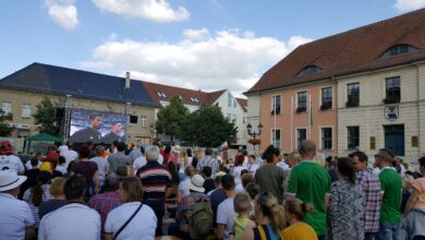 Bernau: Public Viewing