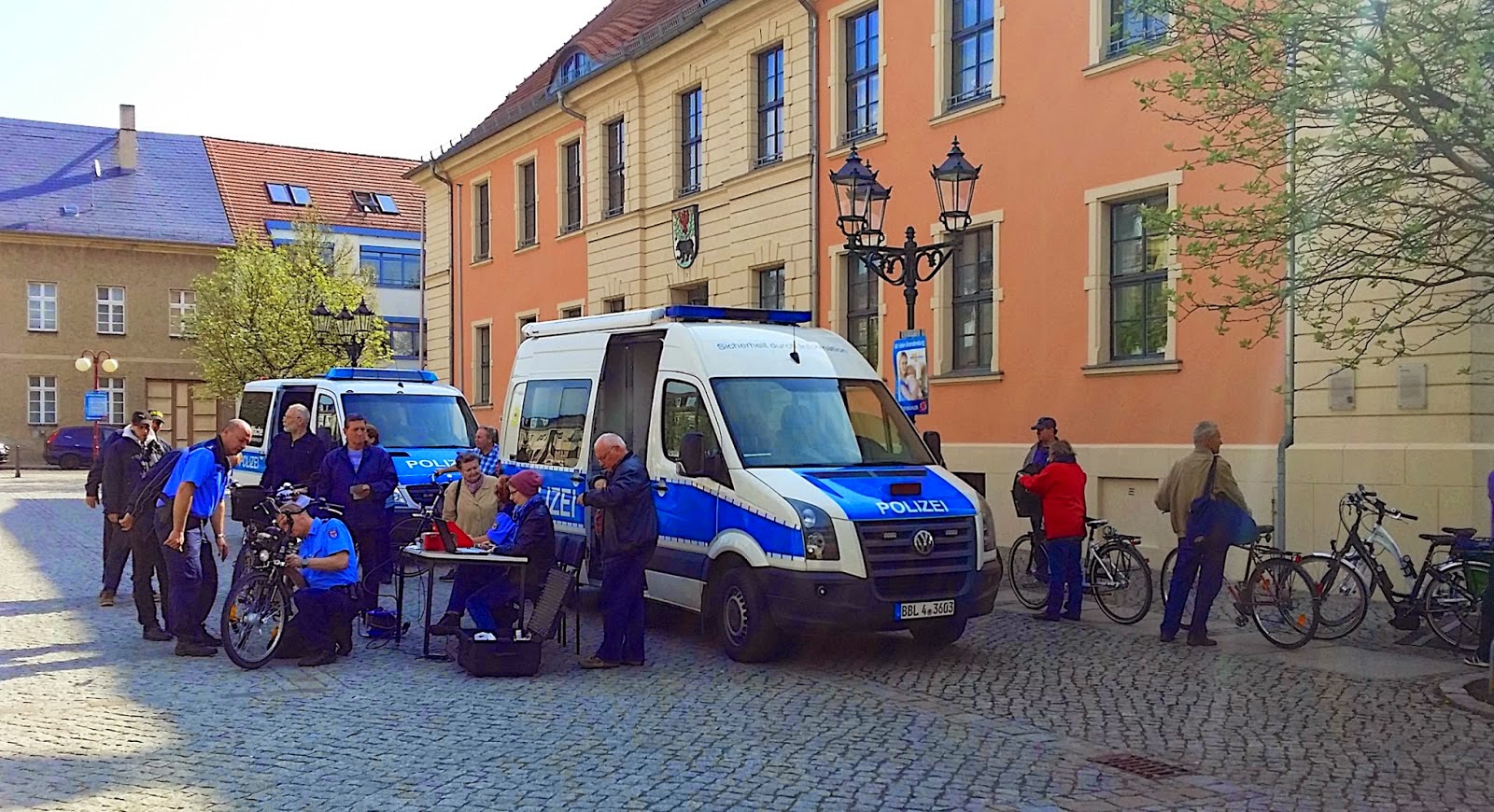 Kostenfreie Fahrradcodierungen der Polizei in Bernau