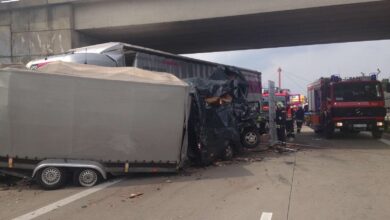 BAB 12 – Schwerer Verkehrsunfall-