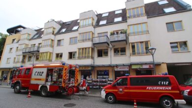 Bernau: Beim Bohren Hauptwasserleitung getroffen -