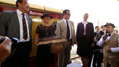 Moin, heute vor 92 Jahren fuhr die erste S-Bahn nach Bernau