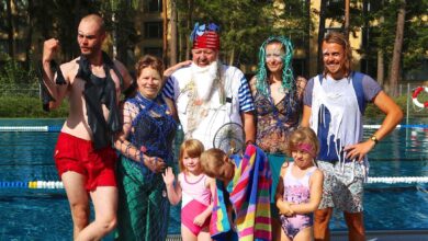 Bernau: Neptunfest im Freibad Waldfrieden