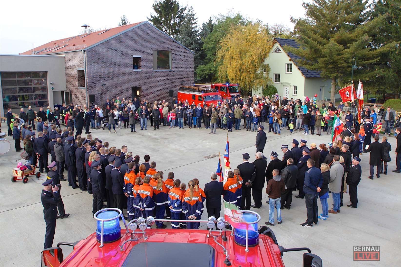 Feuerwehr Bernau: Festveranstaltung, neues Gerätehaus und LF 20