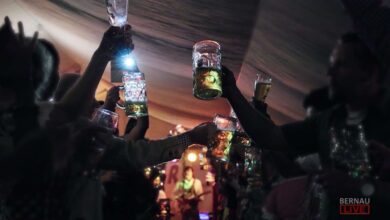 Stadthalle Bernau - Ein bisschen Oktoberfest zur Mittagspause (Video)