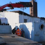 Wiederaufbau nach Großbrand - BHKW in Bernau Friedenstal 11 Neues Heizkraftwerk für Bernau Friedenstal angeliefert