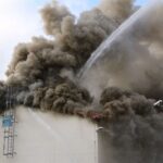 Wiederaufbau nach Großbrand - BHKW in Bernau Friedenstal 4 Bernau: Grossbrand im Blockheizkraftwerk in Friedensthal