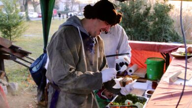Bernau: Historischer Weihnachtsmarkt am Dorfteich Börnicke