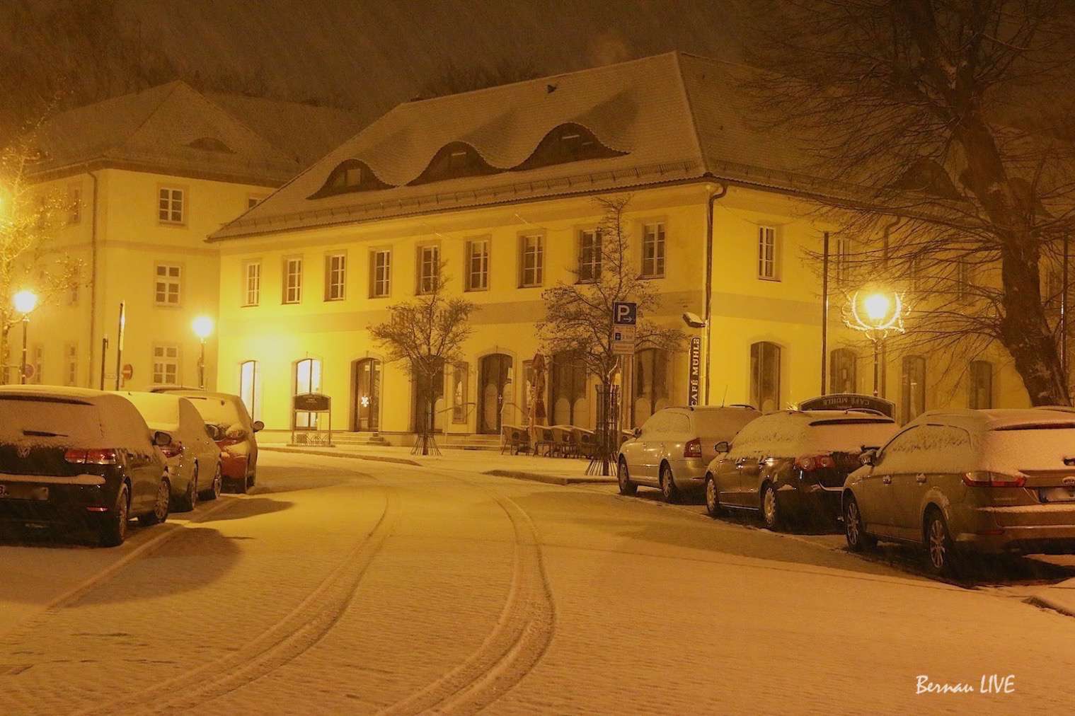 Bernau - Barnim: Früher war alles besser - Heute, vor genau 2 Jahren, schneite es
