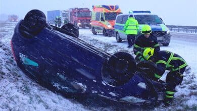 Barnim: Witterungsbedingte Verkehrsunfälle in unserer Region