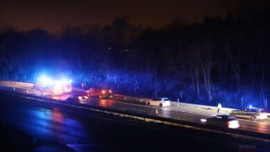 Schwerer Verkehrsunfall auf der A11 in Höhe Bernau-Süd
