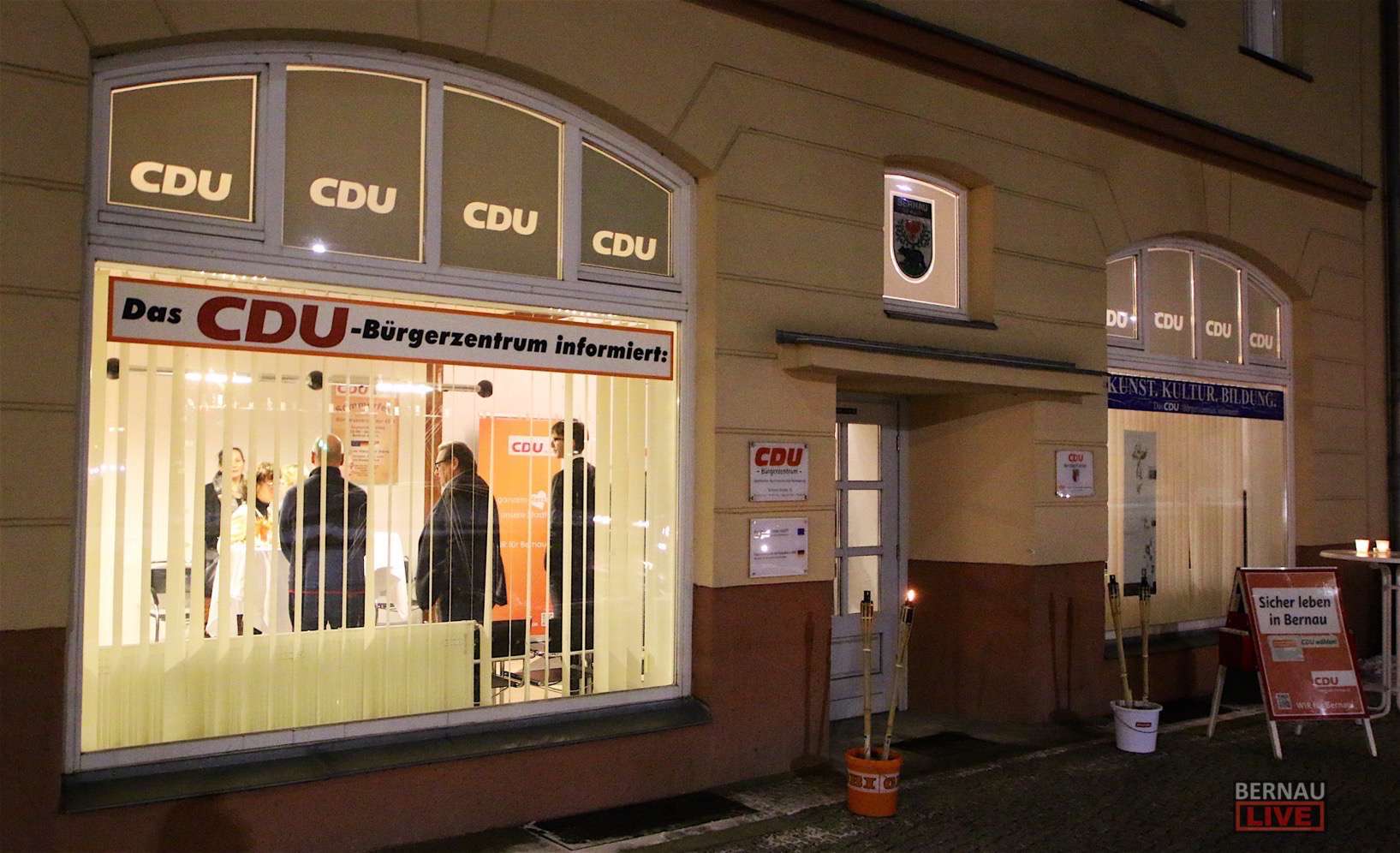 Die CDU Bernau lud gestern zum Neujahrsempfang ein