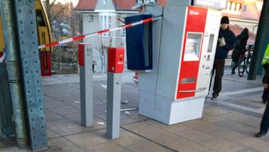 Polizei: Fahrkartenautomat zerstört und weitere Meldungen