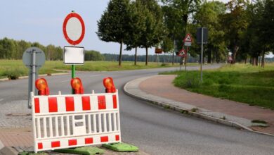 Ab Montag: Vollsperrung der B2 zwischen Rüdnitz und Bernau