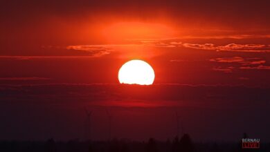 Bernau, um kurz nach 18 Uhr - Euch einen schönen Feierabend