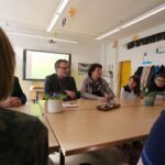 Landtagspräsidentin Britta Stark drückte die Schulbank in Bernau 8 Landtagspräsidentin Britta Stark drückte die Schulbank in Bernau